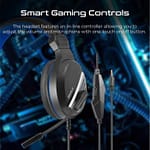 Vertux Manila Ultra-Immersive Gaming Headset With 7.1 Surrount Sound Blue Gaming & Consoles "BAE" Charm Bracelet 6