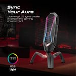 Vertux Marshal Sci-Fi Superior Clarity Cardioid Gaming Microphone With 360 Degree Rotatable Gaming & Consoles "BAE" Charm Bracelet 6