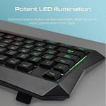 Vertux Radiance Wired Gaming Keyboard MX Cherry Blue Gaming & Consoles "BAE" Charm Bracelet 6