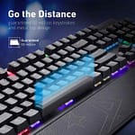 Vertux Toucan Mechanical Gaming Keyboard With Blue Switch Gaming & Consoles "BAE" Charm Bracelet 5