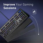 Vertux Toucan Mechanical Gaming Keyboard With Blue Switch Gaming & Consoles "BAE" Charm Bracelet 6