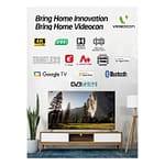 Videocon 75inch 4K UHD Smart Television E75ELWO1100 Electronics "BAE" Charm Bracelet 6