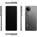 Vivo V50, 256GB, 12GB, Satin Black, 5G Mobiles "BAE" Charm Bracelet 6