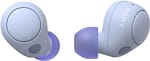 Sony WF-C700 Truly Wireless Noise Canceling in-Ear Bluetooth Earbuds – Purple Electronics "BAE" Charm Bracelet 5
