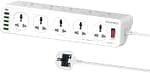 Promate Power Strip with USB Charging Ports, POWERMATRIX-3M.UK Chargers & Power Supplies "BAE" Charm Bracelet 4