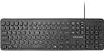 Promate Wired Keyboard, Ultra-Slim Full-Size 106-Keys Quiet Keyboard with 1.6m USB Cord Length, EASYKEY-4.EN Computer Accessories "BAE" Charm Bracelet 4