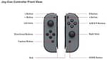 Joycon Gaming Controller – Nintendo Switch – Wireless (Purple & Orange) Gaming & Consoles "BAE" Charm Bracelet 6