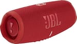 JBL, Charge 5, Portable Bluetooth Speaker, Red Electronics "BAE" Charm Bracelet 4