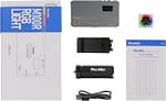 Phottix M100R RGB LED On-Camera Light Panel, Rechargeable Built In Battery With Powerbank – M100R Electronics "BAE" Charm Bracelet 4