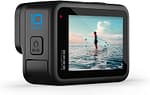 GoPro HERO10 Black – Waterproof Action Camera with Front LCD and Touch Rear Screens, 5.3K60 Ultra HD Video, 23MP Photos, 1080p Live Streaming, Webcam, Stabilization Electronics "BAE" Charm Bracelet 6