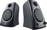 Logitech 3.5mm Jack Compact Laptop Speakers, Z130, Black Electronics "BAE" Charm Bracelet 4