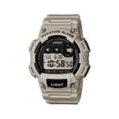 Casio Resin Round Sports Watch for Men, White – (W-735H-8A2DF) Fashion Casio