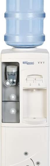 Super General Hot and Cold Water Dispenser, Water-Cooler with Cooling Cabinet and Cup-Holder, Instant-Hot-Water, 2 Taps – SGL1191 Household "BAE" Charm Bracelet