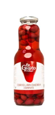 Te Gusto Cornel Compote 1Ltr Beverages Grocery