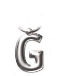 Letter Keyring – Letter ‘G’ Gifts Gifts