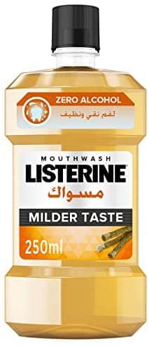 Listerine Mouthwash Miswak 250ml Pack Of 4 (UAE Delivery Only) Grocery "BAE" Charm Bracelet