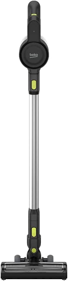 Beko VRT51225VB Cordless Vacuum Cleaner, 150 Watts DC Motor, 550 ML Dustbin Capacity, Electrical Turbo Brush with LED Light, 2 Suction Mode, Pet Brush, Black Household "BAE" Charm Bracelet 2