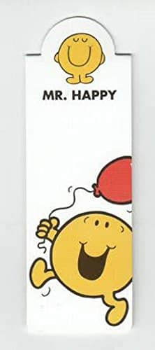 Mr. Men Magnetic Bookmark – Mr. Happy Bookmark Gifts
