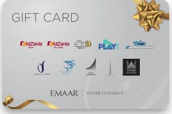 Emaar Gift Card – AED 300 (Instant E-mail Delivery) Emaar "BAE" Charm Bracelet