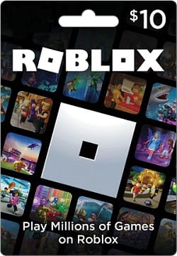 Roblox Card $10 (Instant E-Mail Delivery) Gift Cards "BAE" Charm Bracelet