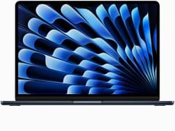 Apple MacBook Air M3 Chip, 8-Core CPU 10-Core GPU, 8GB, 512GB SSD, 15 inch, Midnight, MRYV3 (English Keyboard, Apple Warranty) Apple "BAE" Charm Bracelet
