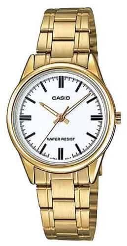 Casio for Women – Analog Stainless Steel Watch LTP-V005G-7AUDF Fashion Casio
