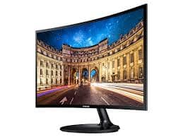 Samsung 24" Essential Curved Monitor – LC24F390FHMXUE Brands Laptops