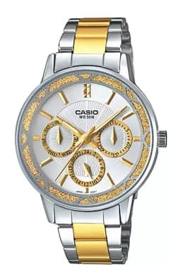 Casio Enticer Multi Dial Watch for Women LTP-2087SG-7ADF Fashion Casio