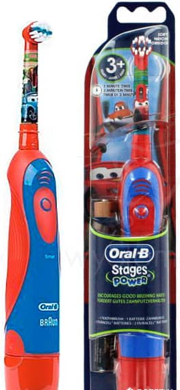 Oral B Stages Power Battery Electric Toothbrush 5+ with Timer (DB 4.51 Beauty & Lifestyle Household