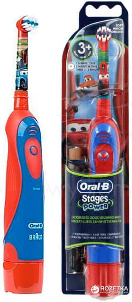 Oral B Stages Power Battery Electric Toothbrush 5+ with Timer (DB 4.51 Beauty & Lifestyle Household
