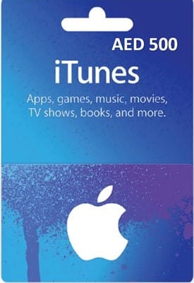 AED 500 Apple iTunes Card (Instant E-mail Delivery) Gift Cards "BAE" Charm Bracelet