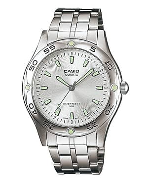 Casio Silver Watch for Men (MTP-1243D-7AVDF) Fashion Casio