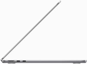 Apple MacBook Air M3 Chip, 8-Core CPU 10-Core GPU, 8GB, 512GB SSD, 13 Inch, Space Gray, MRXP3 (English Keyboard, Apple Warranty) Apple "BAE" Charm Bracelet 3