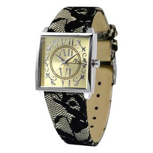 Kim Kardashian Cream Fabric Strap Analog Dress Watch For Women (BKK140 Fashion fashion