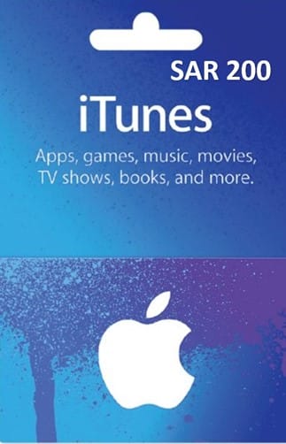 SAR 200 Apple iTunes Card (Instant E-mail Delivery) Gift Cards "BAE" Charm Bracelet