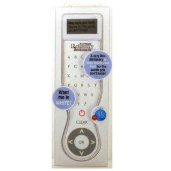 Electronic Dictionary Bookmark – Color: White Electronic Dictionary Electronic Dictionary Bookmark - Color: White