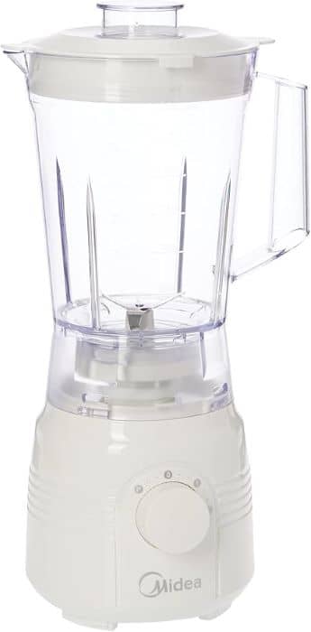 Midea Blender 1.5L Jar 400W, 2 Speed With Pulse White Color, With Miller, BL2516AG Blender & Mixer "BAE" Charm Bracelet