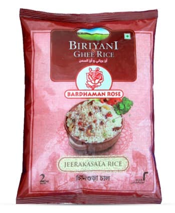 Bardhaman Rose Jeerakasala Rice 2kg Grocery "BAE" Charm Bracelet