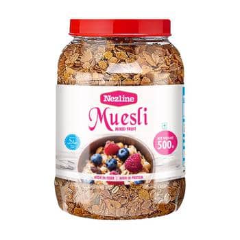 Nezline Museli Mixed Fruit Jar 500gm Canned & Jarred Foods Grocery
