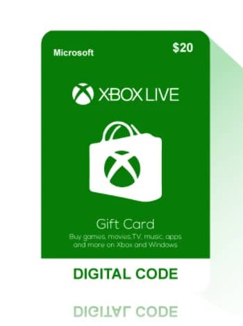 Xbox Live $20 USD – Instant E-Mail Delivery Gift Cards "BAE" Charm Bracelet