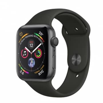 Apple Watch Series 4 GPS 40mm Space Gray Aluminum Case with Black Spor With Free Gift Apple Apple