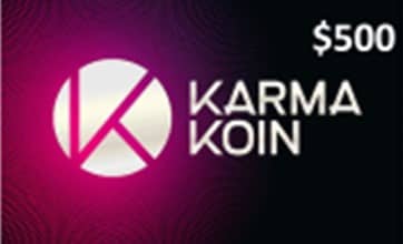 Karma Koin US $500 (Instant E-mail Delivery) Gift Cards "BAE" Charm Bracelet