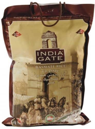 IndiaGate Basmati Rice Classic 15Kg (Dubai Delivery Only) Food Cupboard "BAE" Charm Bracelet