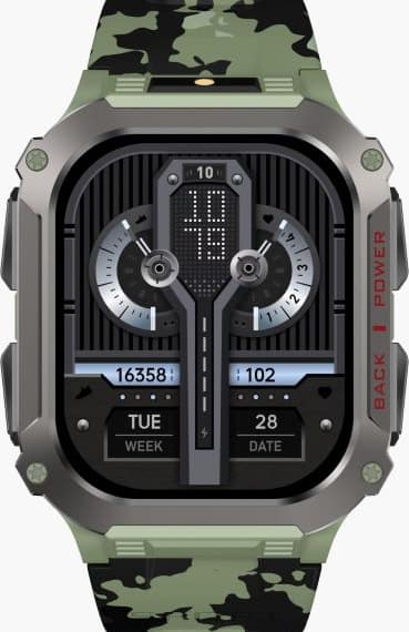 Hezire Hwatch Commando Military Green Electronics "BAE" Charm Bracelet