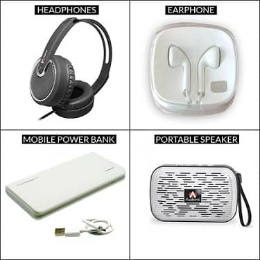 Mega Combo Offer – Speaker, Headphone, Earphone and Power Bank Electronics Electronics