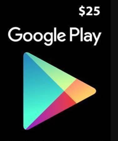 USA Google Play Cards – $25 Gift Cards "BAE" Charm Bracelet