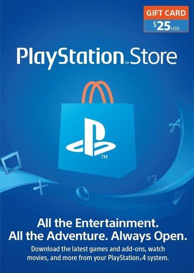 $25 USA Playstation Network Gift Card – PSN Card (Email Delivery) Gift Cards $25 USA Playstation Network Gift Card - PSN Card (Email Delivery)