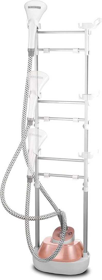 Black & Decker 1785W 2 Liter 3 Stage Garment Steamer With Double Pole, Multi-Colour – Gstm2050-B5 Household "BAE" Charm Bracelet 3
