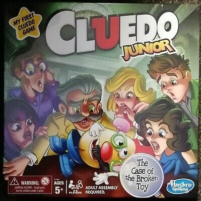 Hasbro Cluedo Junior Classic Family Board Game (C1293) Board Games Hasbro