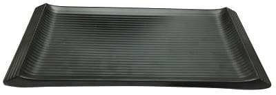 Dinewell Melamine Black Nobility Platter 12" Cutlery Dinewell